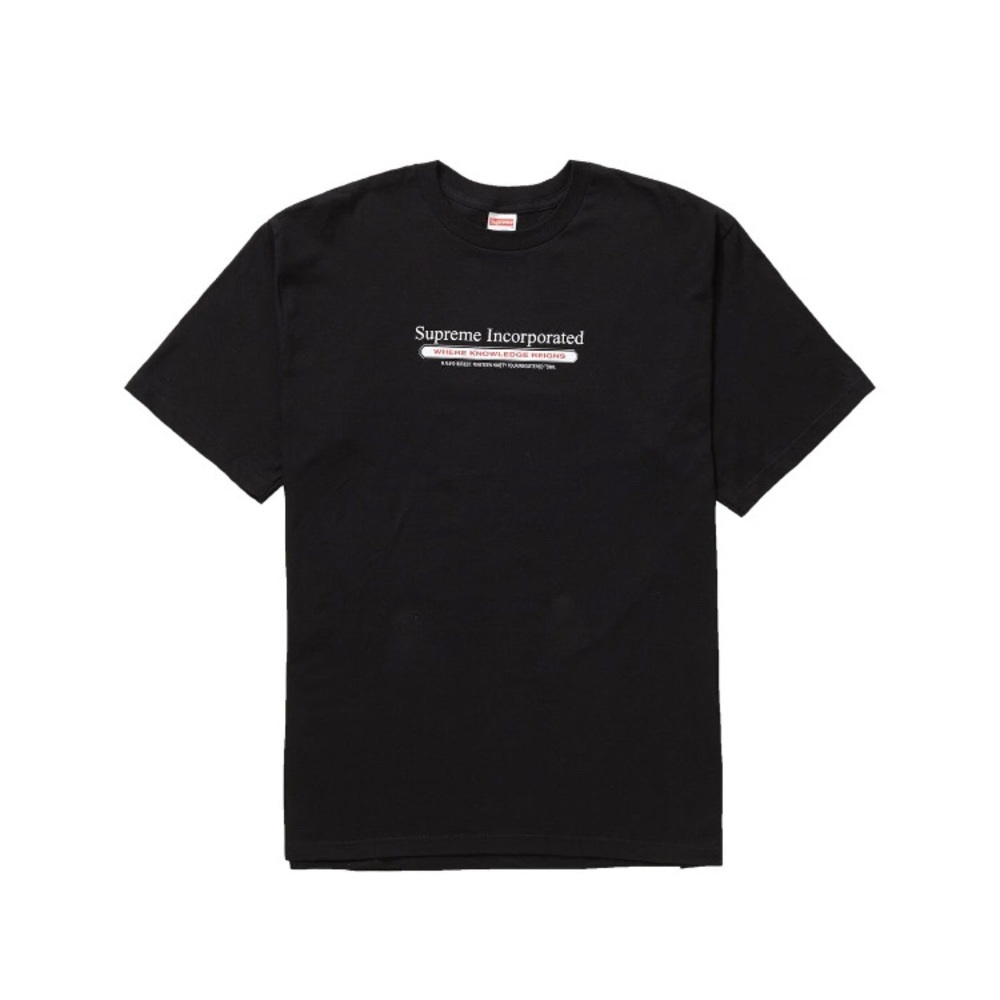 Supreme “Incorporated” Tee (Black/L)
